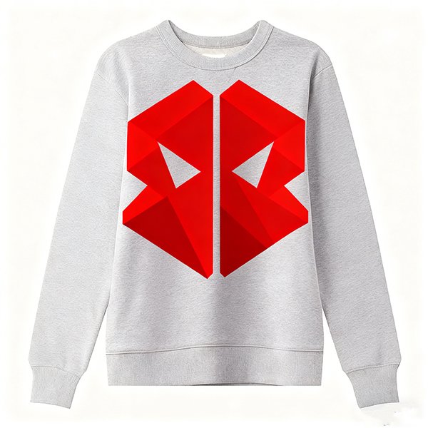 Unisex Crewneck Pullover Sweatshirt - Cotton Polyester Blend