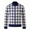 Men's Fall/Winter Fashion Knit Cardigan - Full-Zip Jacket